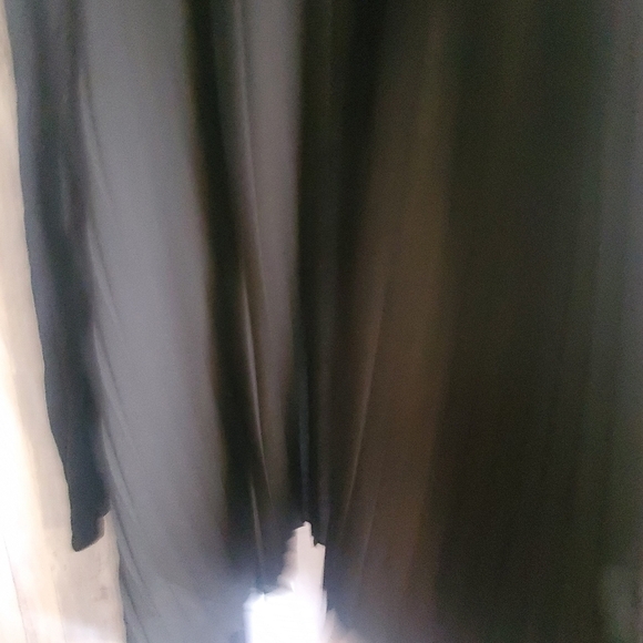 Relativity  open cardigan.  NWT. Black pleated sheet sz 2x. - Picture 8 of 10